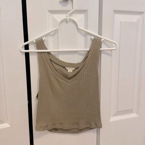 Aeropostale Tan Crop Top Size: S